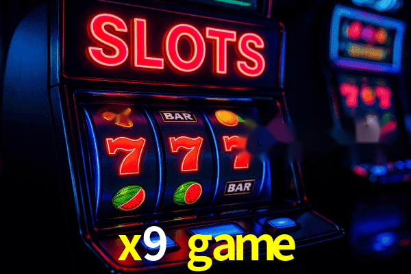 Logo x9 game Plataforma Certificada