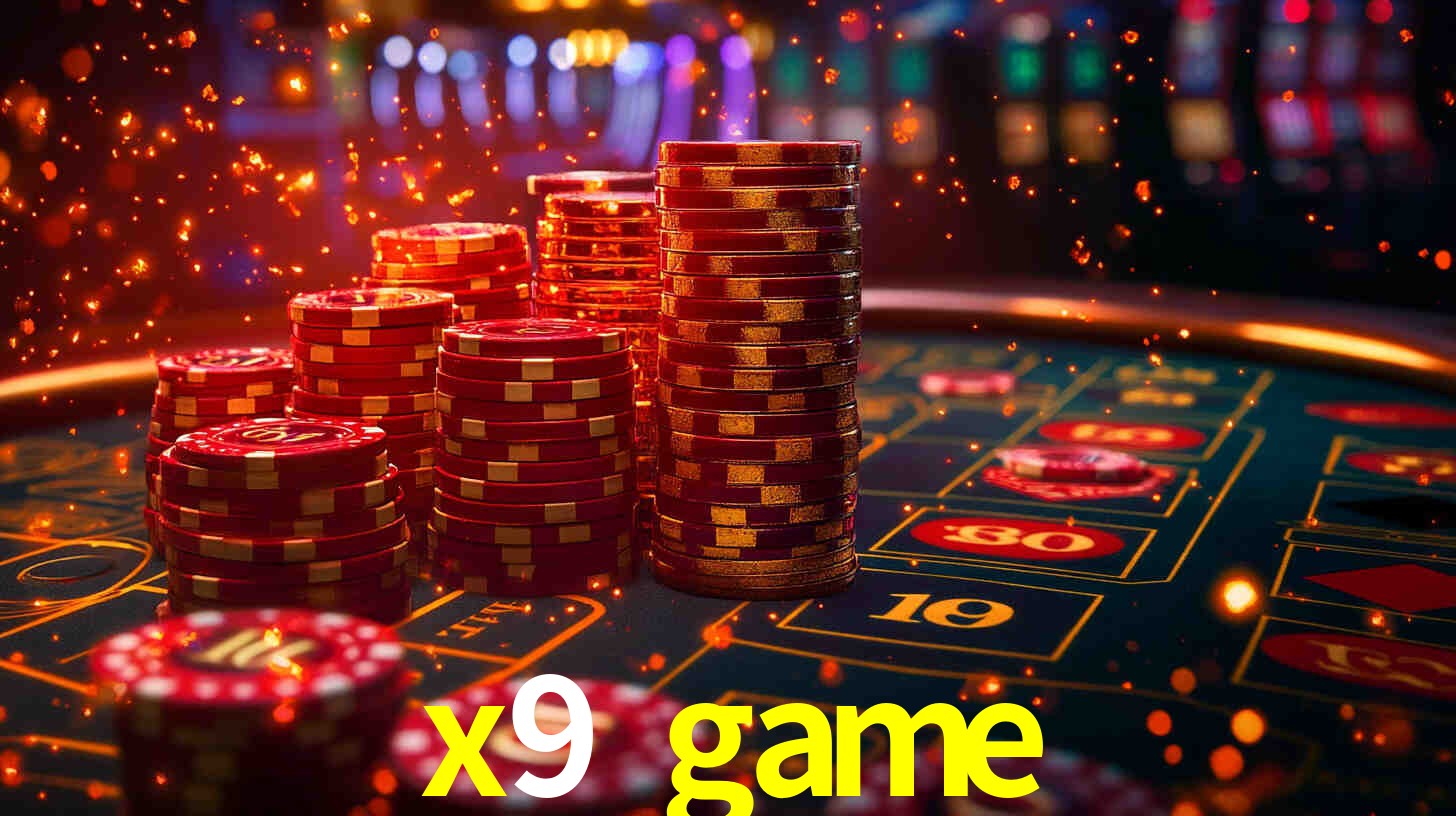 x9 game Logo - Bônus com Rollover Justo